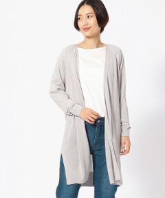 COMME CA ISM / コムサイズム カーディガン・ボレロ | タック柄 ニット カーディガン