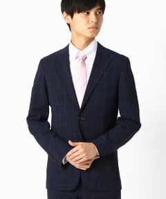 COMME CA ISM / コムサイズム セットアップ | 《洗えるセットアップ》 ウィンドウペン スーツジャケット