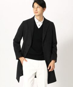 COMME CA ISM / コムサイズム ステンカラーコート | ＮＯＢＩＬＩＡウールメルトン チェスターコート