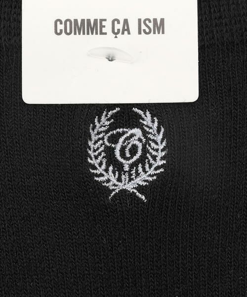 COMME CA ISM / コムサイズム ソックス | 刺繍入り　クルー　ソックス | 詳細3