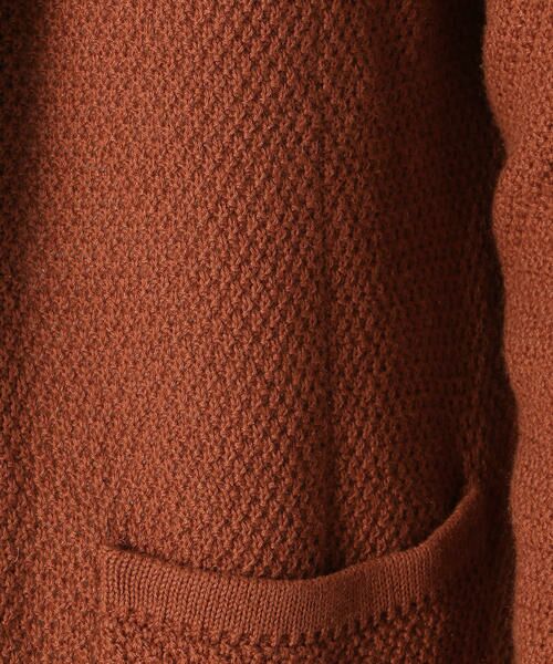COMME CA ISM / コムサイズム ニット・セーター | 《リネンコットン》鹿の子編み ニットジャケット | 詳細6