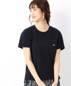 【一部店舗限定/ジェンダーレス】 ワンポイント クルーネックTシャツ