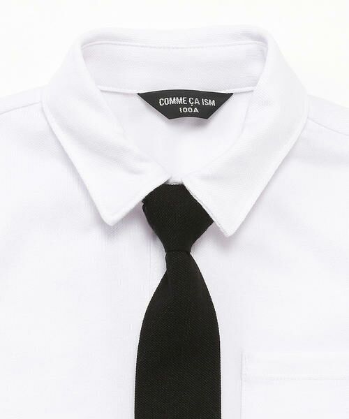 COMME CA ISM / コムサイズム シャツ・ブラウス | ネクタイ付き　半袖シャツ　（１００ｃｍ〜１３０ｃｍ） | 詳細2
