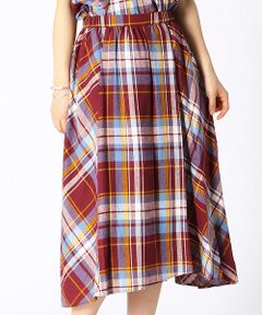 COMME CA ISM / コムサイズム ロング・マキシ丈スカート | チェックスカート