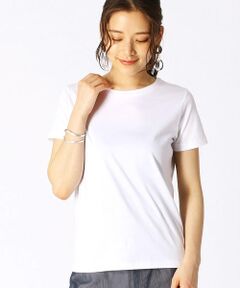 《接触冷感》ベーシック クルーネック Ｔシャツ