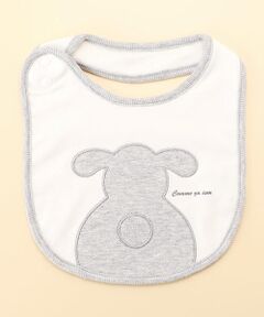 COMME CA ISM / コムサイズム ベビー・キッズグッズ | 動物アップリケ付き スタイ
