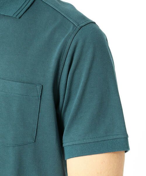 COMME CA ISM / コムサイズム ポロシャツ | ＜吸水速乾機能＞ 半袖 カラーポロシャツ | 詳細9