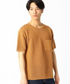 COMME CA ISM / コムサイズム ニット・セーター | 和紙ガーター編み ニットＴシャツ