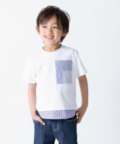 レイヤード　半袖Ｔシャツ