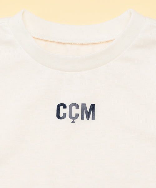 COMME CA ISM / コムサイズム Tシャツ | 【キッズ・ベビーおそろいアイテム】CCM ロゴプリント Ｔシャツ(80・90サイズ) | 詳細2