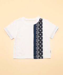 【キッズ・ベビーおそろいアイテム】ペイズリー柄 Ｔシャツ(80・90サイズ)