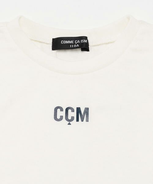 COMME CA ISM / コムサイズム Tシャツ | CCM ロゴプリント Tシャツ | 詳細2