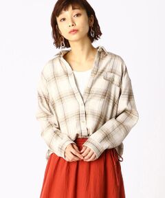 COMME CA ISM / コムサイズム シャツ・ブラウス | 〈３way〉 オンブレチェック柄 カジュアルシャツ