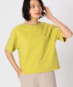 〈日本の伝統色/DIC〉ワイドシルエット ポケット付 Tシャツ