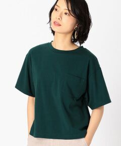 〈日本の伝統色/DIC〉ワイドシルエット ポケット付 Tシャツ