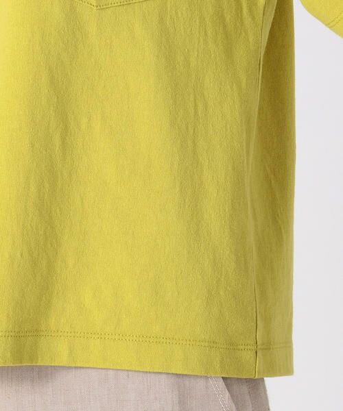 COMME CA ISM / コムサイズム Tシャツ | 〈日本の伝統色/DIC〉ワイドシルエット ポケット付 Tシャツ | 詳細9