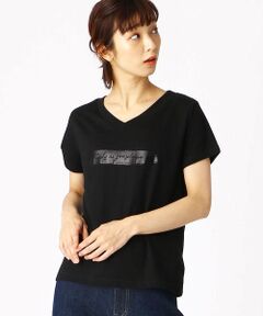 箔プリントTシャツ