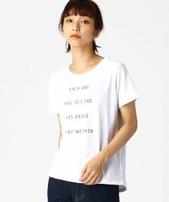 ロゴプリントTシャツ