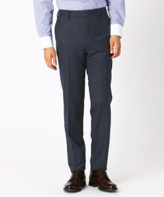 COMME CA ISM / コムサイズム セットアップ | 【セットアップ対応】 デニムライク ミルドストレッチ レギュラーモデル スーツパンツ