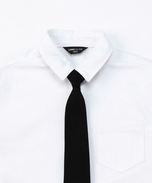 COMME CA ISM / コムサイズム シャツ・ブラウス | ネクタイ付き 長袖シャツ(140-160サイズ) | 詳細2
