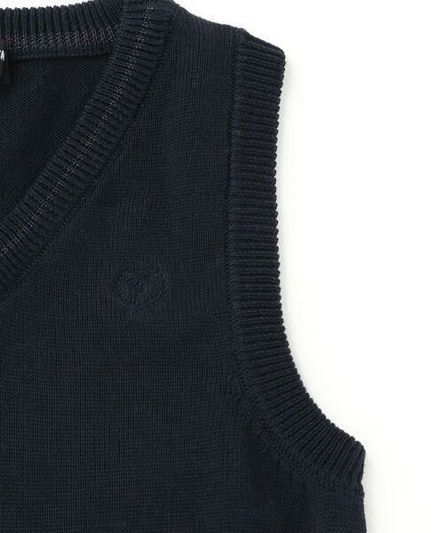 COMME CA ISM / コムサイズム ニット・セーター | 洗える ニット　ベスト(100-130サイズ) | 詳細6