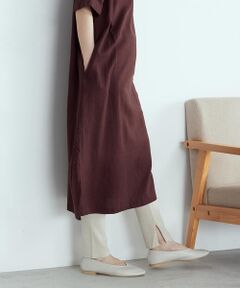 COMME CA ISM / コムサイズム レギンス・スパッツ | 【定番】サイドスリット テレコ リブ レギンス