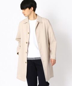 COMME CA ISM / コムサイズム ステンカラーコート | 《リネンライク》ショップ コート