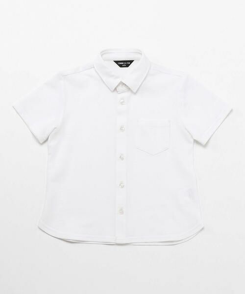 COMME CA ISM / コムサイズム シャツ・ブラウス | ネクタイ付き　半袖シャツ(100-130cm) | 詳細1