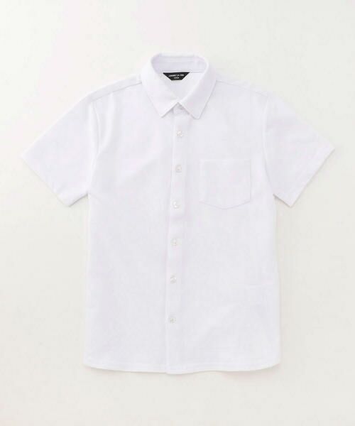 COMME CA ISM / コムサイズム シャツ・ブラウス | ネクタイ付き　半袖シャツ (140-160cm) | 詳細1
