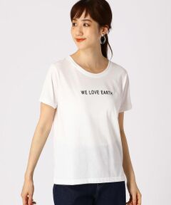 WE LOVE EARTH ロゴ Ｔシャツ