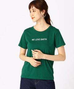 WE LOVE EARTH ロゴ Ｔシャツ