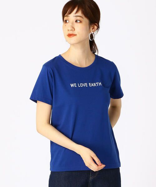 COMME CA ISM / コムサイズム Tシャツ | WE LOVE EARTH ロゴ Ｔシャツ | 詳細2