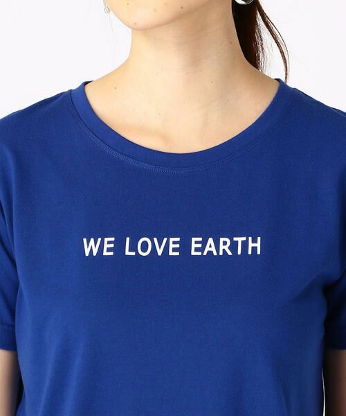 COMME CA ISM / コムサイズム Tシャツ | WE LOVE EARTH ロゴ Ｔシャツ | 詳細5