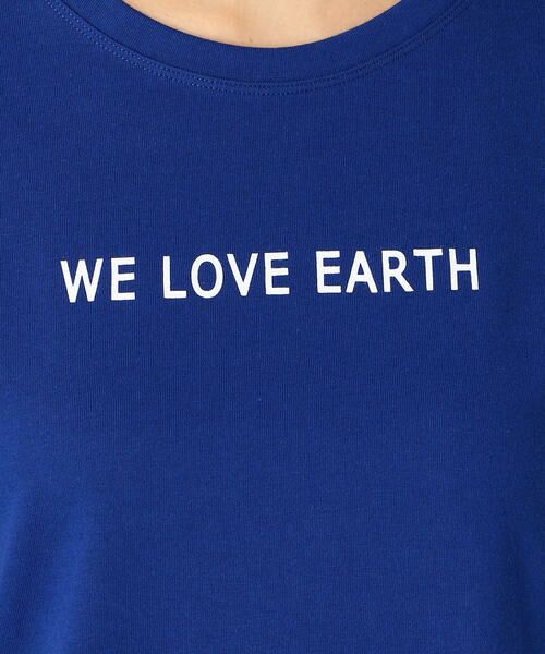 COMME CA ISM / コムサイズム Tシャツ | WE LOVE EARTH ロゴ Ｔシャツ | 詳細8