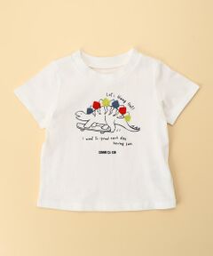 恐竜プリント　半袖Ｔシャツ(80・90サイズ)