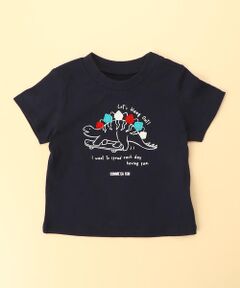 恐竜プリント　半袖Ｔシャツ(80・90サイズ)