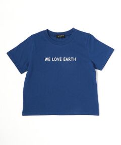 WE　LOVE　EARTH　プリント半袖Ｔシャツ