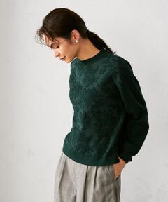 COMME CA ISM / コムサイズム ニット・セーター | ダブルジャカード ニット