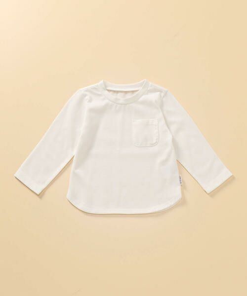 COMME CA ISM / コムサイズム Tシャツ | ポケット付き　長袖Ｔシャツ(80・90サイズ) | 詳細3