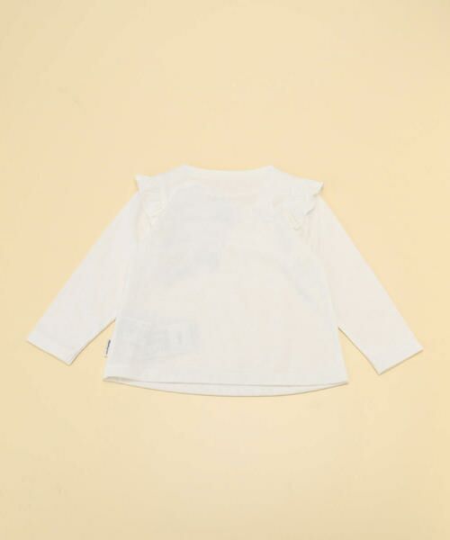 COMME CA ISM / コムサイズム Tシャツ | リボン付きデザイン 長袖Ｔシャツ(80・90サイズ) | 詳細6