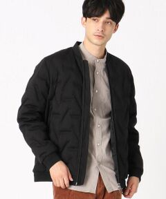 COMME CA ISM / コムサイズム ダウンジャケット・ベスト | 〈接結/ストレッチ〉 MA-1 ダウンブルゾン