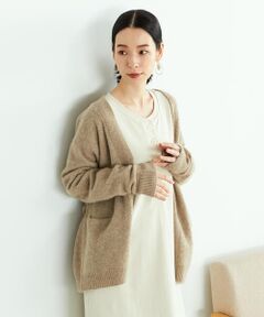 COMME CA ISM / コムサイズム カーディガン・ボレロ | ボタンレス ニットカーディガン