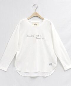 【一部店舗限定】 メッセージプリントTシャツ