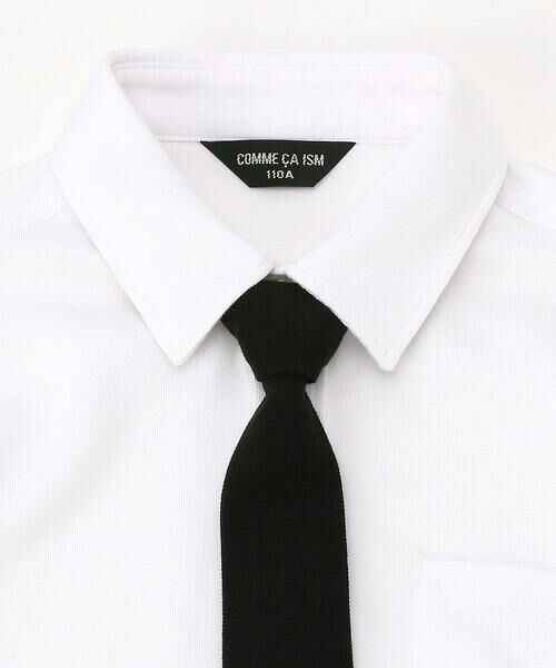 ネクタイ付き　長袖シャツ(100-130サイズ)