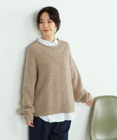 COMME CA ISM / コムサイズム ニット・セーター | 《ウォッシャブル》ショート丈　ボトルネックニット