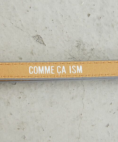COMME CA ISM / コムサイズム ベルト・サスペンダー | 《フェイクレザー》 ナロー フックベルト | 詳細6