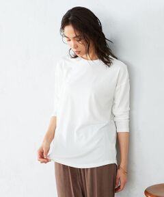 バックスリット ロングＴシャツ