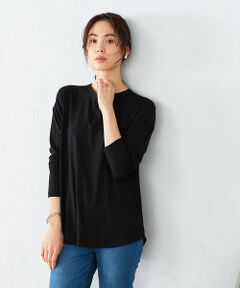 バックスリット ロングＴシャツ