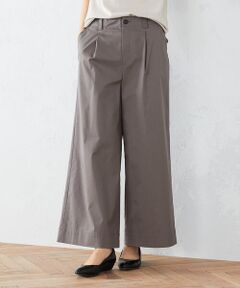 COMME CA ISM / コムサイズム チノ・ワークパンツ | 〈ウエストゴム〉 ストレッチ ワイドパンツ