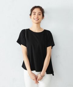 アシンメトリー フレアＴシャツ